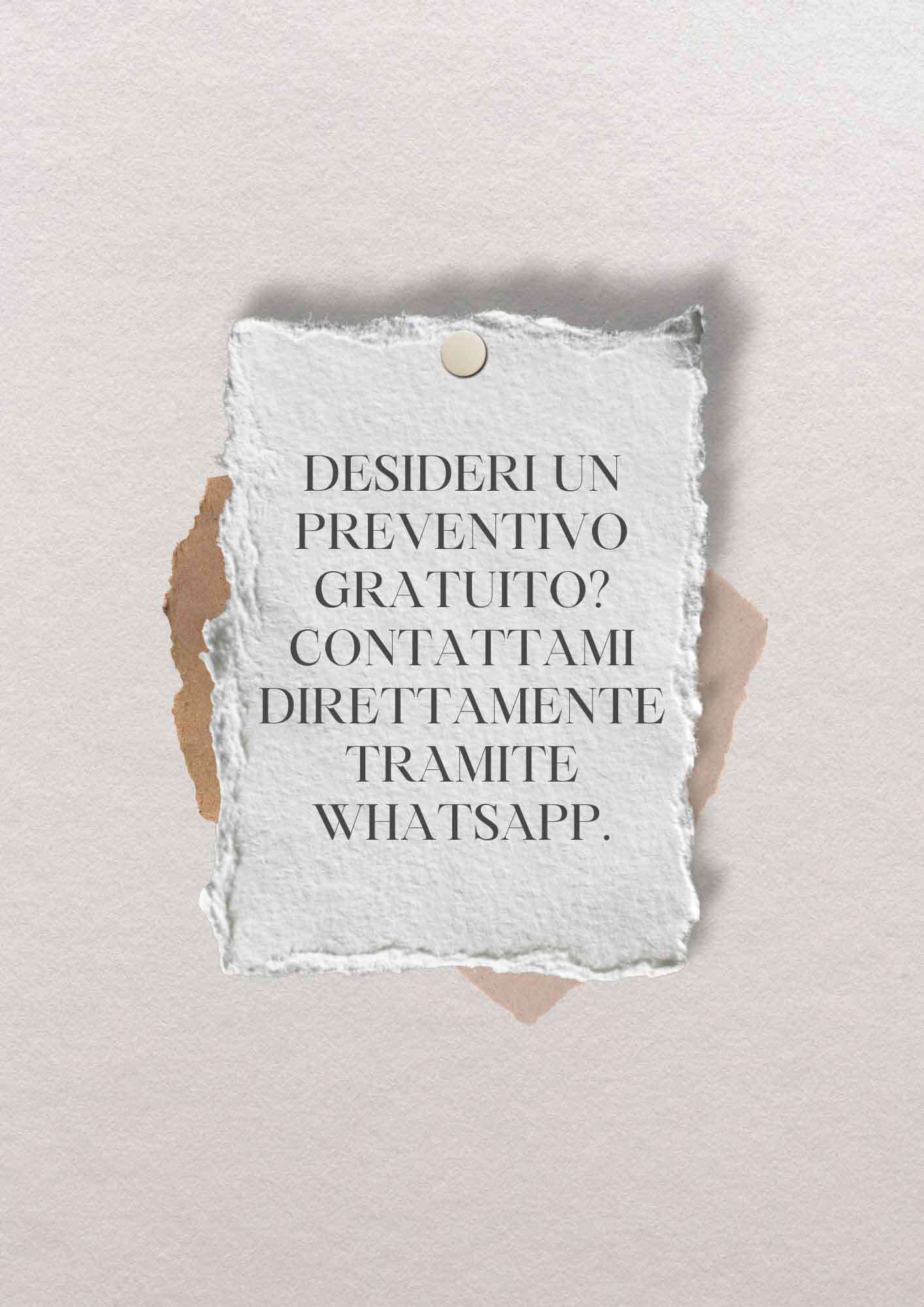 desideri un preventivo gratuito